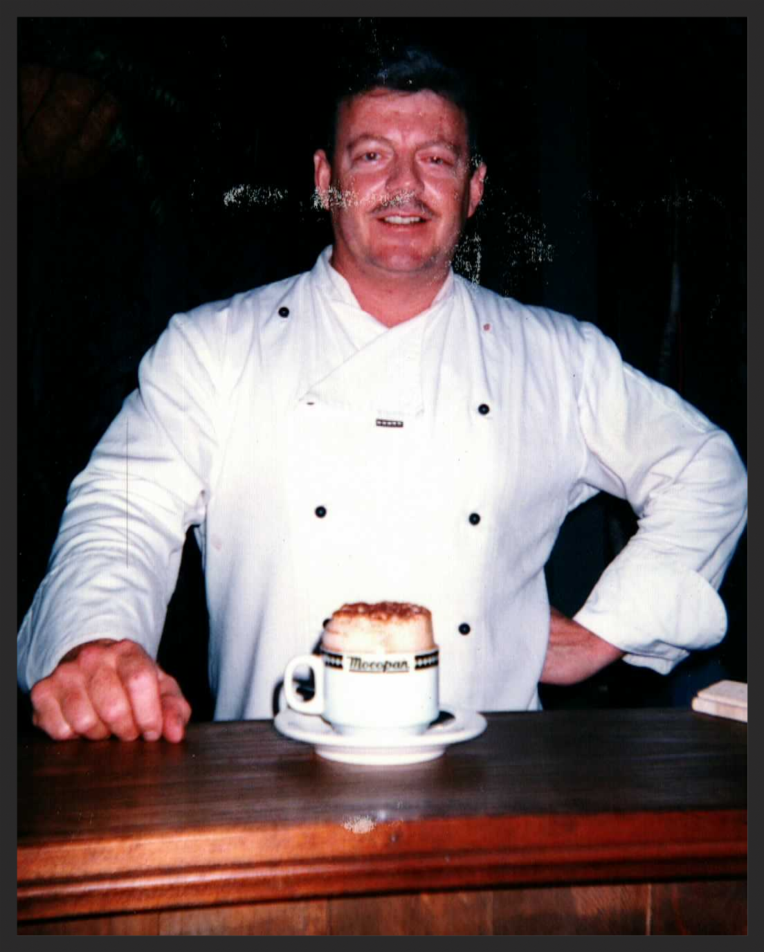 Alan Preston with '60s spec Cappuccino 2004